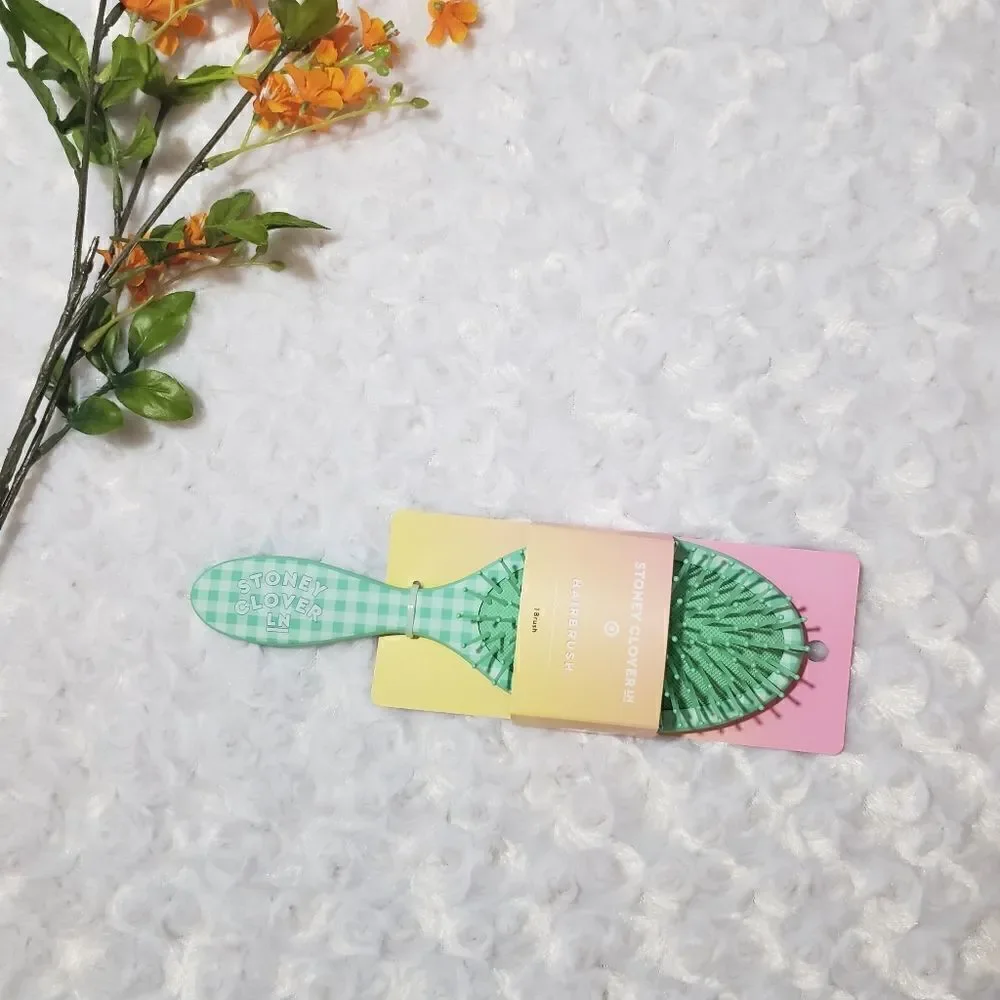 Stoney Clover Lane x Target Gingham detangling hairbrush